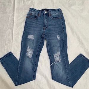 AEROPOSTALE high rise curvy jegging jeans size 2